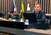 Jair Anastácio preside sessão da Câmara de Vereadores de Araranguá