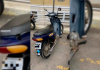 Proprietária encontra sua moto que havia sido furtada e suspeito é preso pela PM