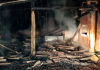 Incêndio destrói salão de festas no interior de Morro Grande