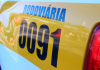 Ciclista fica gravemente ferido após ser atropelado na SC-285 em Ermo