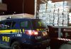 Carga de maconha avaliada em R$ 3,2 milhões é apreendida pela PRF em SC