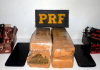 Homens são presos com maconha após fugir da fiscalização na BR-101