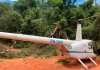 PF apreende helicóptero com cerca de 200 quilos de cocaína