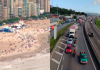 Vem para o Litoral de SC? Veja como está o trânsito nas principais rodovias da região