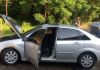 Motor de carro pega fogo no Centro de Forquilhinha