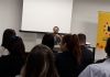 Colunista do Diário Catarinense palestra sobre jornalismo político em uma experiência transmídia