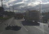 Motociclista fica ferido após colisão em Imbituba