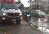 Carros colidem na avenida Centenário, em Criciúma