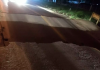 Ponte cede em entrada de bairro e causa transtornos em cidade do Sul de SC