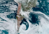 Ciclone se aproxima de SC, derruba as temperaturas e traz temporais e ventania nesta quinta