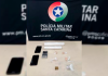 Polícia militar prende mulher com 200 pedras de crack no bairro Polícia Rodoviária