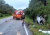 Mulher de 37 anos morre em acidente na SC-406, em Florianópolis