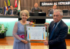 Geraldo Mangela recebe título de cidadão honorário de Araranguá