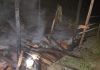 Casa é destruída por incêndio em Balneário Gaivota