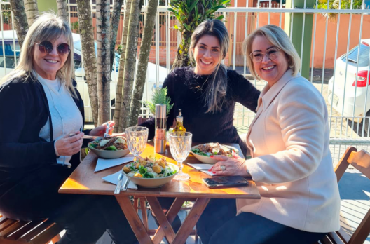 Espaço gourmet para nós!