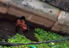 Casal é flagrado em momento íntimo dentro de esgoto e cena preocupa: ‘estão vivos?’