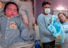 ‘Superbebê’ nasce com quase 6 kg e surpreende pais e hospital em Criciúma