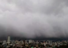 Tempestade, raios, granizo e rajadas de vento marcam o início da semana em SC