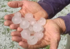 Temperatura de 3°C, queda de granizo e temporais antecedem chegada da primavera em SC