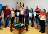 Jair Anastácio acompanha assinatura da ordem de serviço de rua da Divinéia