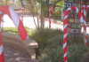 Parte da decoração natalina é furtada em Araranguá