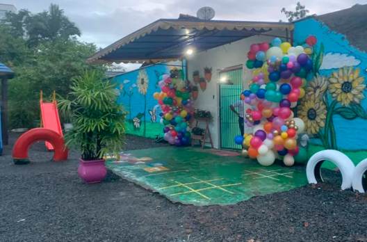Muros altos protegeram crianças em Blumenau  