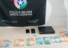 Mulher acusada de tráfico de drogas é presa pela Polícia Militar na Sanga do Marco e autor de furto é detido na Coloninha