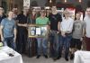 Diretoria do Grêmio Fronteira presta homenagem a Rafael Alves