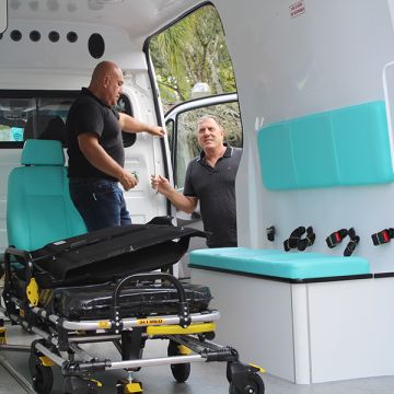 Saúde ganha mais uma ambulância