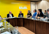 Deputada Geovania de Sá participa de reunião com Alckmin e Jorginho Mello sobre as cheias