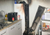 Incêndio confinado destrói móveis de apartamento em Araranguá