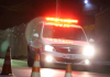 Motociclista fica ferido ao cair após tentar fugir da PM em Passo de Torres