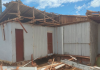 Incêndio atinge casa demolida em Santa Rosa do Sul