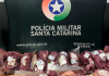 Homem é preso com carne furtada de frigorífico em Criciúma