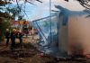 Residência é consumida por incêndio em Araranguá
