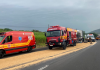 Grave acidente na BR-101 deixa motorista preso às ferragens e bloqueia trânsito em Maracajá