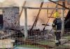 Incêndio destrói casa em Balneário Gaivota