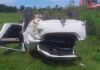 Capotamento deixa mãe e filha feridas em Passo de Torres