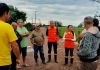 Prefeitura Municipal de Sombrio faz visita de campo em bairros atingidos pelas chuvas