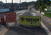 Modificação de rede em adutora afeta abastecimento em Paiquerê e Morro dos Conventos