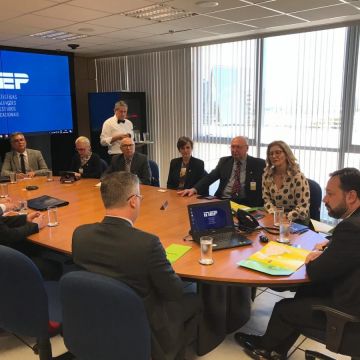Reitoria da Unesc participa de reuniões em Brasília