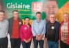 Presidente do MDB Valdir Cobalchini e deputados visitam comitê de Gislaine e Jeriel em Sombrio