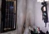 Princípio de incêndio causa danos a uma residência no bairro Nova Divinéia em Araranguá
