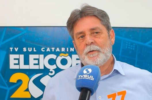 TV Sul Catarinense nas eleições 2024: Alcir Marcos, do Solidariedade, foi o sabatinado d...