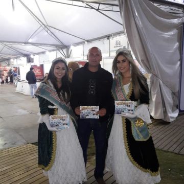 Soberanas divulgam a 28ª Festa do Peixe