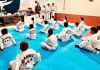 Alunos do Serviço de Convivência trocam faixas de Taekwondo 