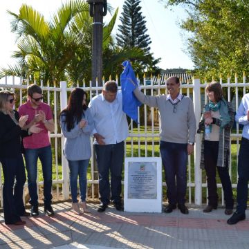 Maratona de inaugurações traz novidade para Morro Grande