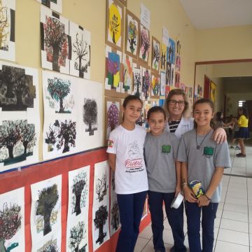 Está chovendo arte