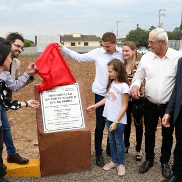 Inaugurações marcam aniversário de 61 anos de Jacinto Machado
