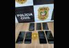 Polícia Civil recupera 11 celulares furtados em Araranguá 